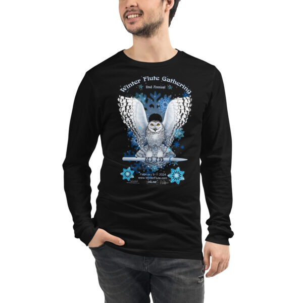 2024 Winter Flute Gathering t-shirt - long sleeves (free shipping) - Image 2