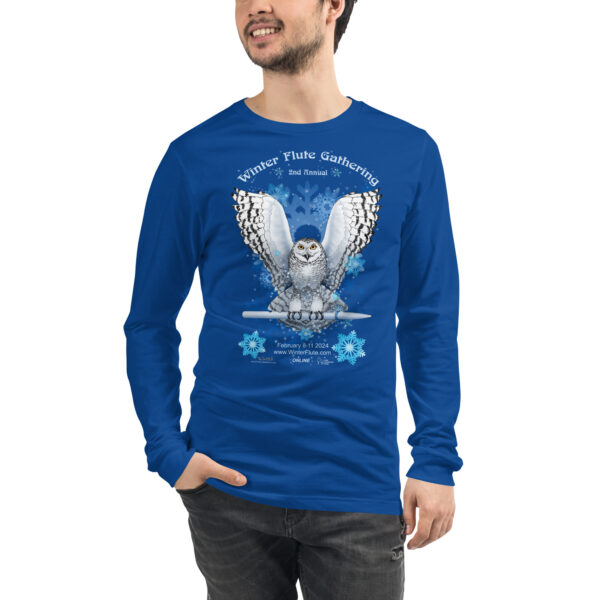 2024 Winter Flute Gathering t-shirt - long sleeves (free shipping) - Image 3