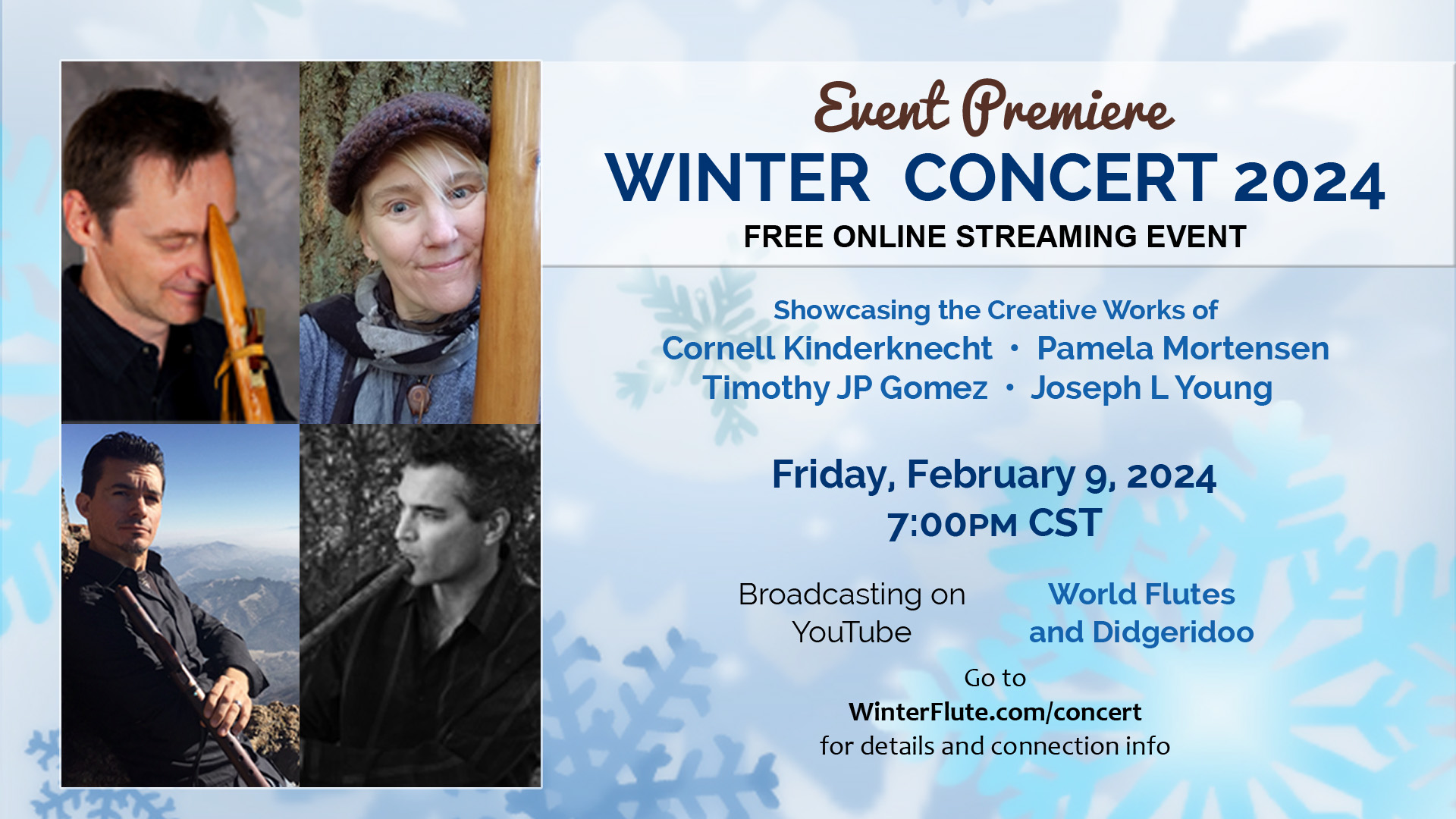 Winter Concert 2024 Online Winter Flute Gathering ONLINE   2402WinterConcertBannerC 